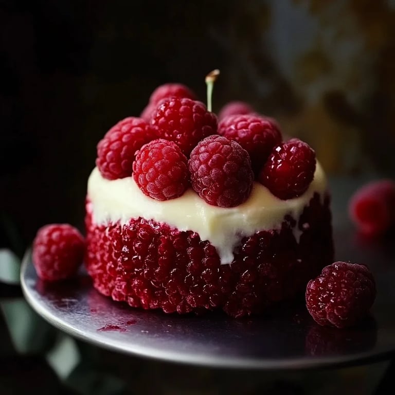 Raspberry Red Velvet Bliss