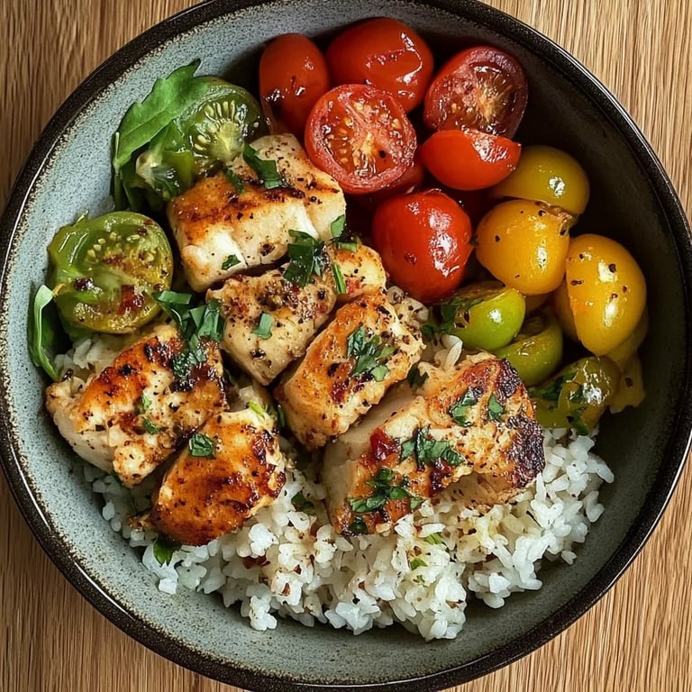 Salmão Grelhado com Arroz e Tomates Cereja: Uma Receita Incrível e Essencial para 5 Estrelas