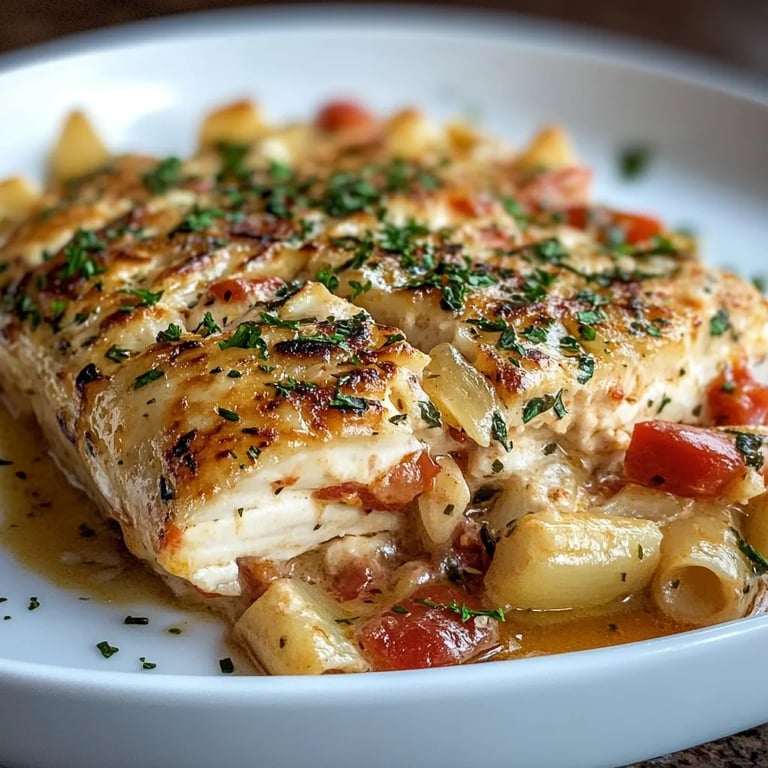 Leckerer Nudelauflauf mit Thunfisch