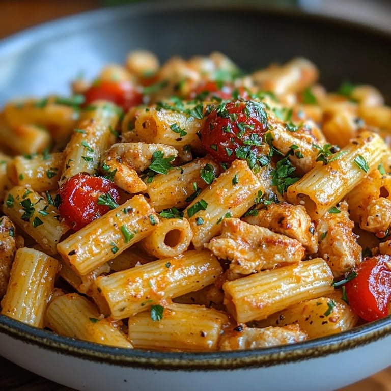 <p>Pasta Marry Me con Pollo: La Increíble Receta Secreta que Necesitas</p>