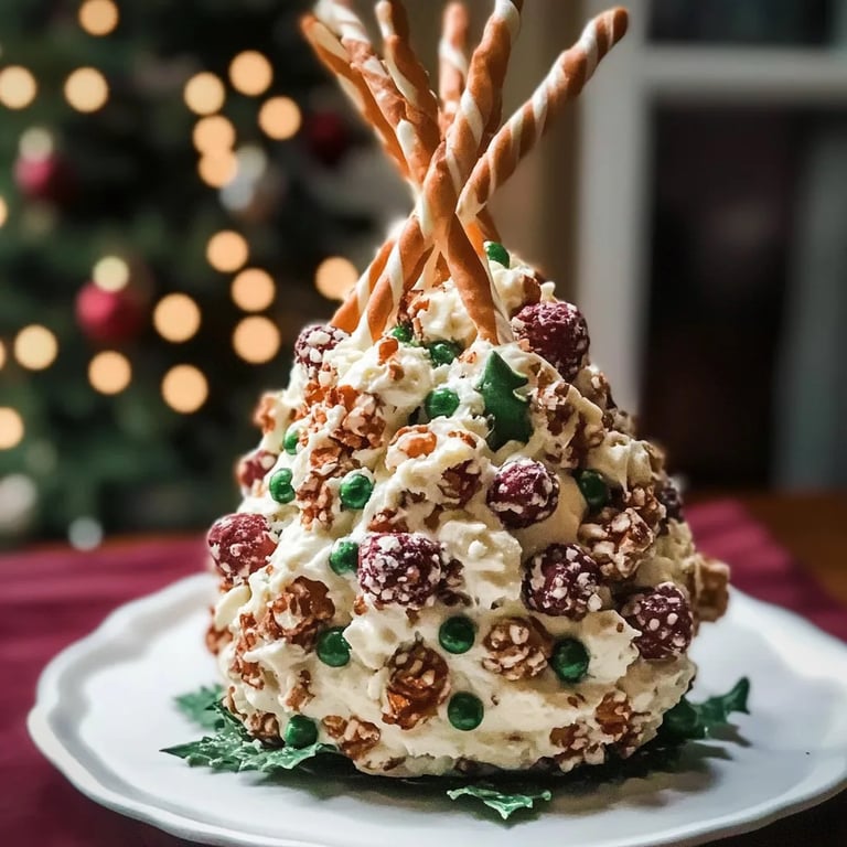 Delicious Christmas Cheese Ball