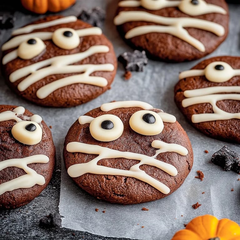 Halloween-Mumien-Kekse