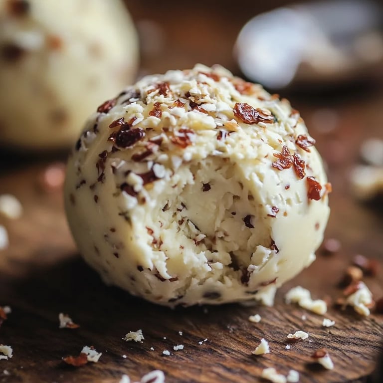 Craisins White Cheddar Cheese Ball