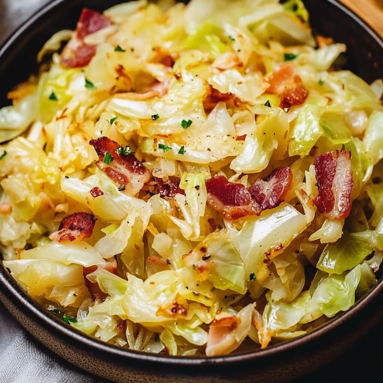 Easy Bacon and Cabbage Recipe