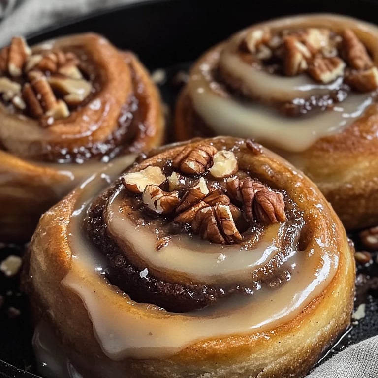 Pecan Cinnamon Rolls