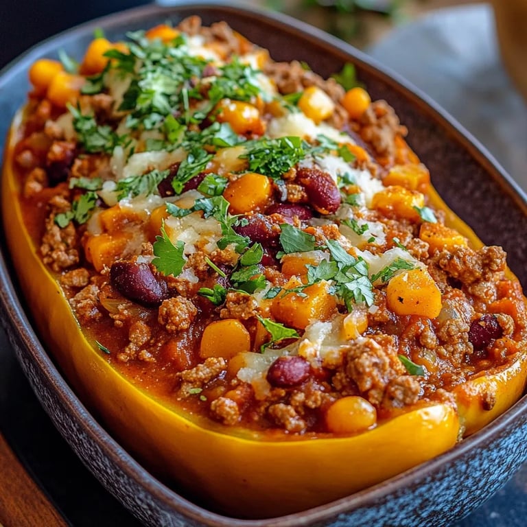 Calabaza Rellena con Chili con Carne: Una Increíble Receta Esencial