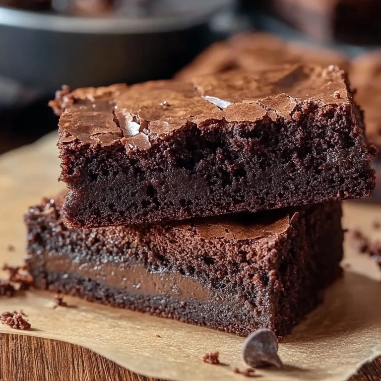 Zähe Brownies