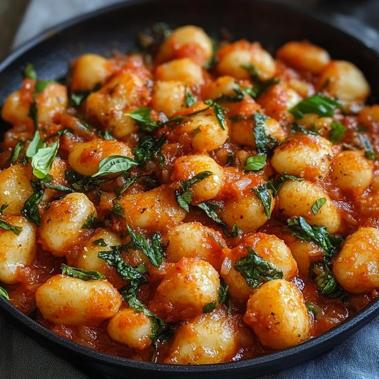 Gnocchi all'arrabbiata