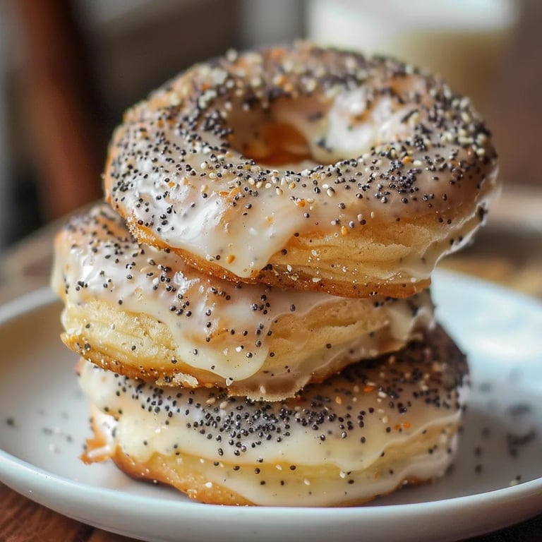 Mohn Marzipan Kringel