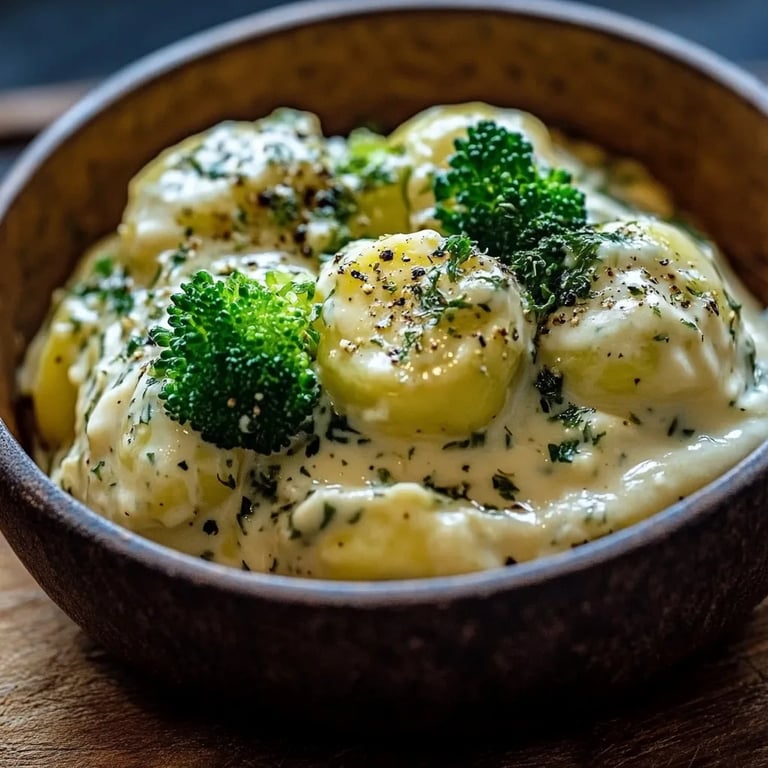 Rosenkohl in Frischkäse-Senfsauce