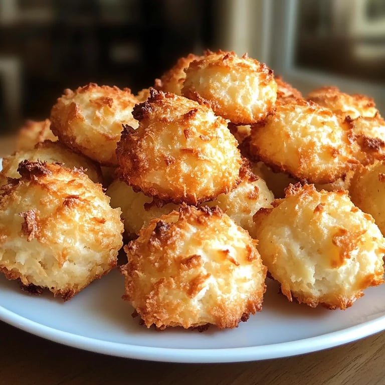 Blitzschnelle Low Carb Kokosmakronen