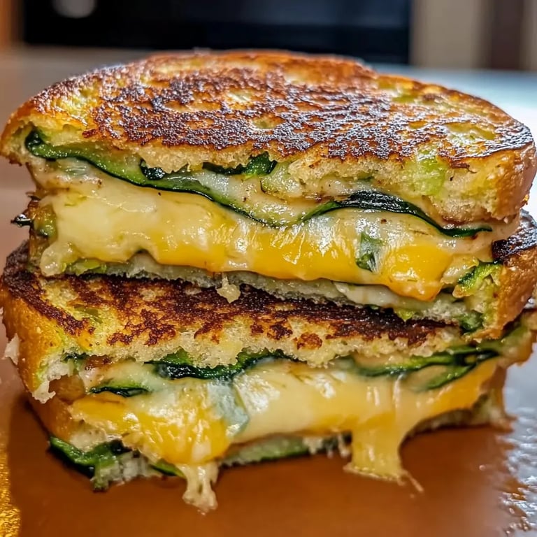 Crispy Zucchini Grilled Cheese with Garlic Butter: The Incredible Ultimate Recipe