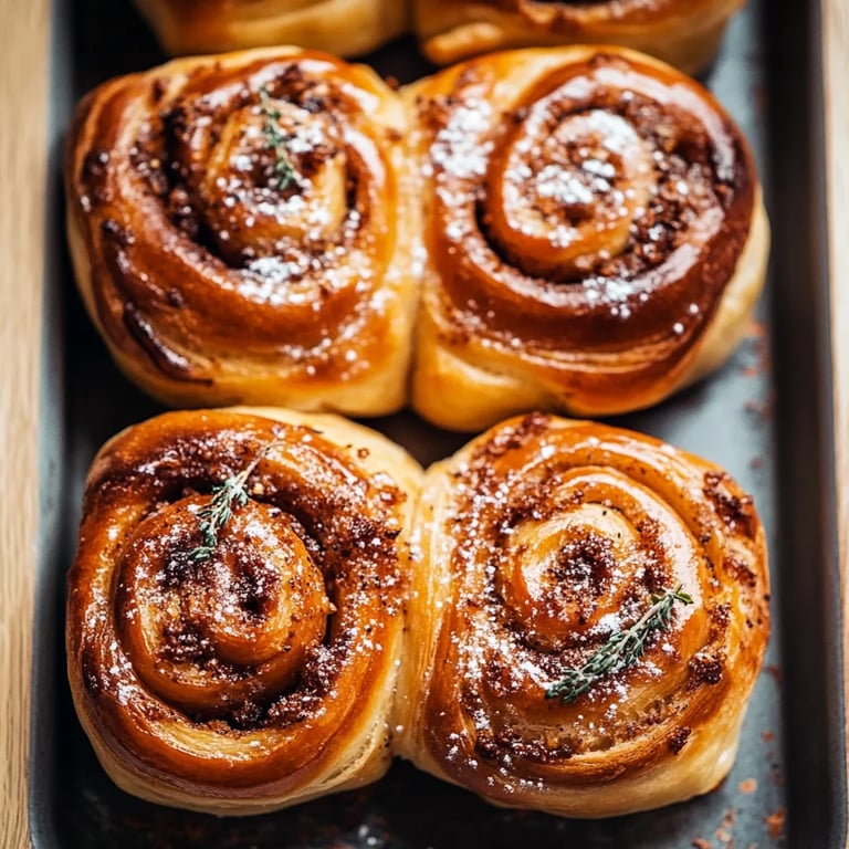 Schwedische Zimtschnecken über Nacht