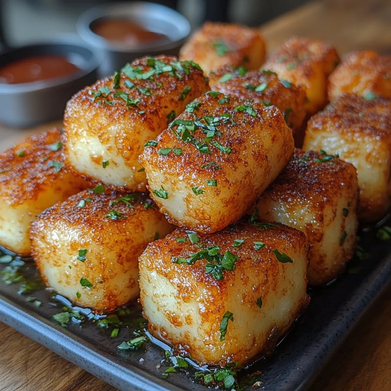 Cubos de Queijo Fritos Duplamente Empanados: Uma Receita Incrível e Definitiva
