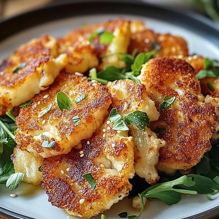 Knusprige Blumenkohlschnitzel