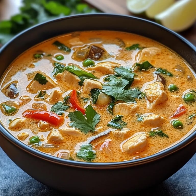 Sopa Tailandesa de Frango com Coco: Uma Receita Incrível e Essencial