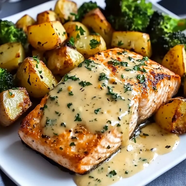 Lemon Butter Salmon with Crispy Potatoes and Broccoli: An Amazing Ultimate Recipe