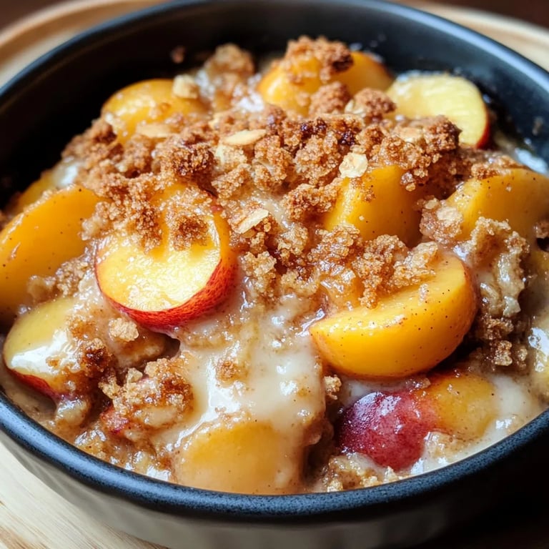 Gesundes Pfirsich-Crisp: Ein Unglaubliches Ultimatives Rezept für 4 Personen
