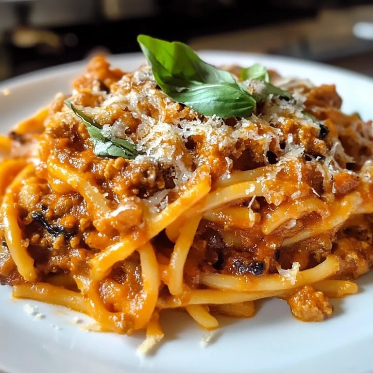 Easy & Healthy Pumpkin Bolognese