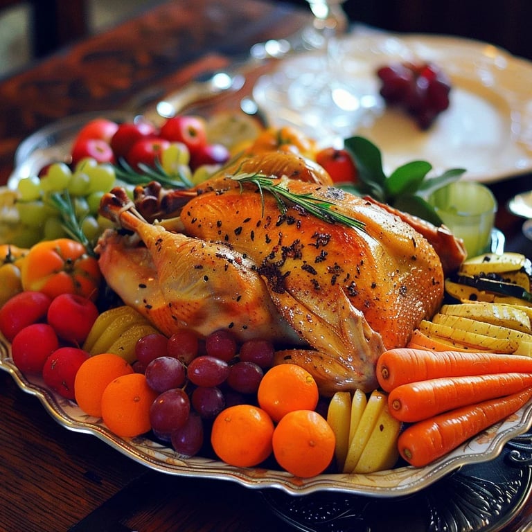 Turkey Vegetable Tray