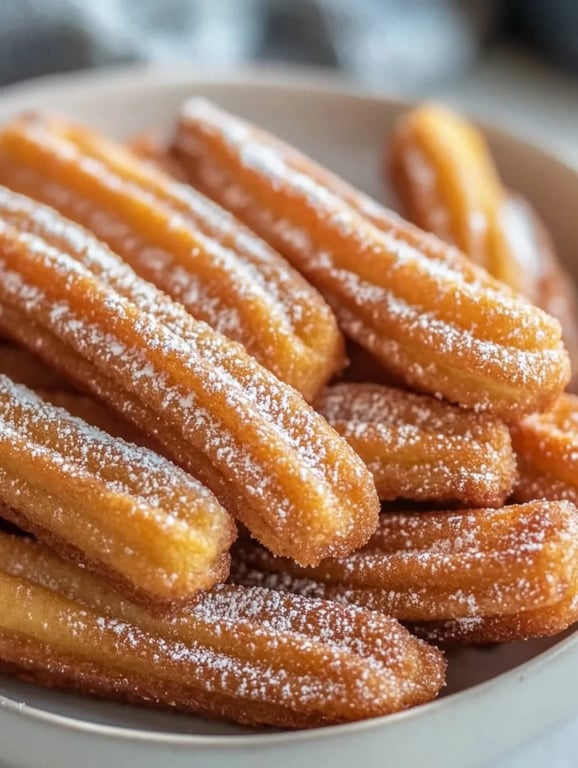 Easy Baked Churro Bites