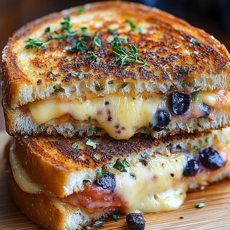 Gourmet Blueberry Grilled Cheese: An Incredible Ultimate Recipe