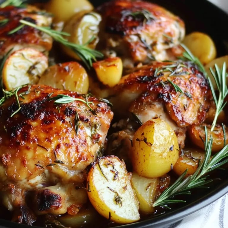 Rosemary Apple Cider Chicken Recipe