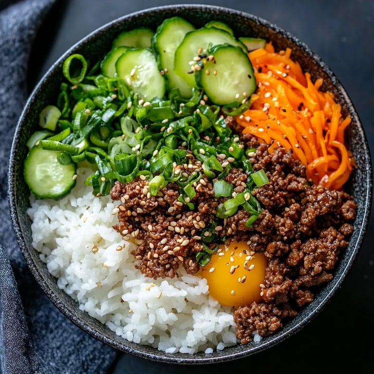 Quick & Easy Korean Ground Beef Bowl: An Incredible 7-Ingredient Recipe