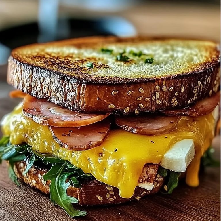 Bauernfrühstücks-Sandwich