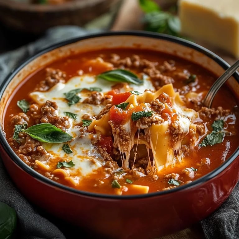 Best Lasagna Soup Recipe