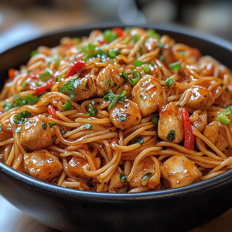 Chow Mein de Pollo Sin Gluten: Una Receta Increíble con 5 Ingredientes Esenciales