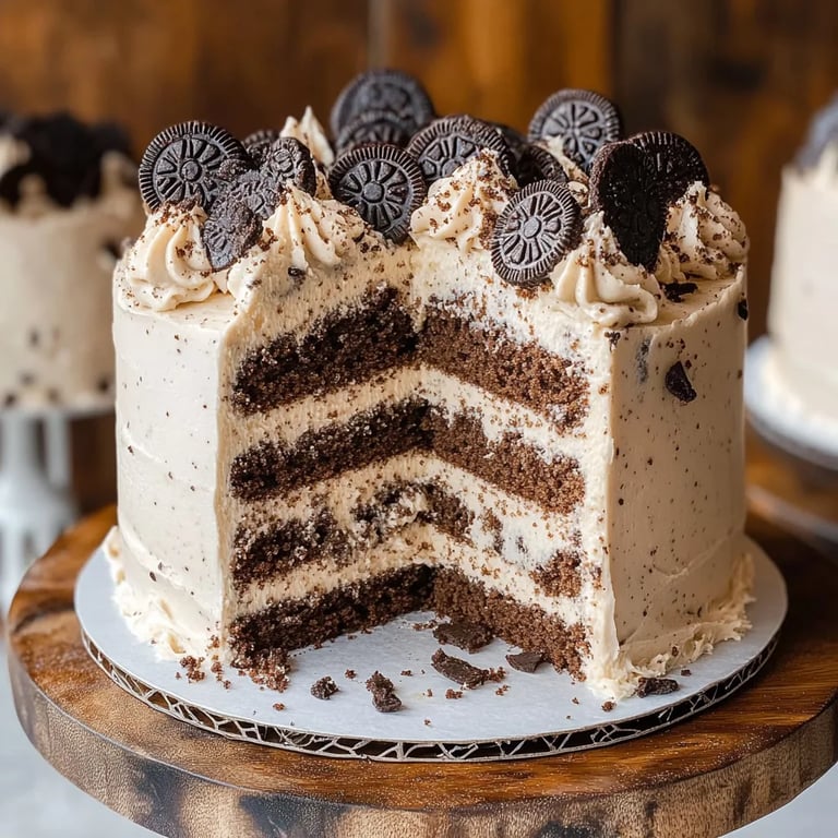 Oreo Cake w/ Coffee Oreo Buttercream: An Amazing Ultimate Recipe