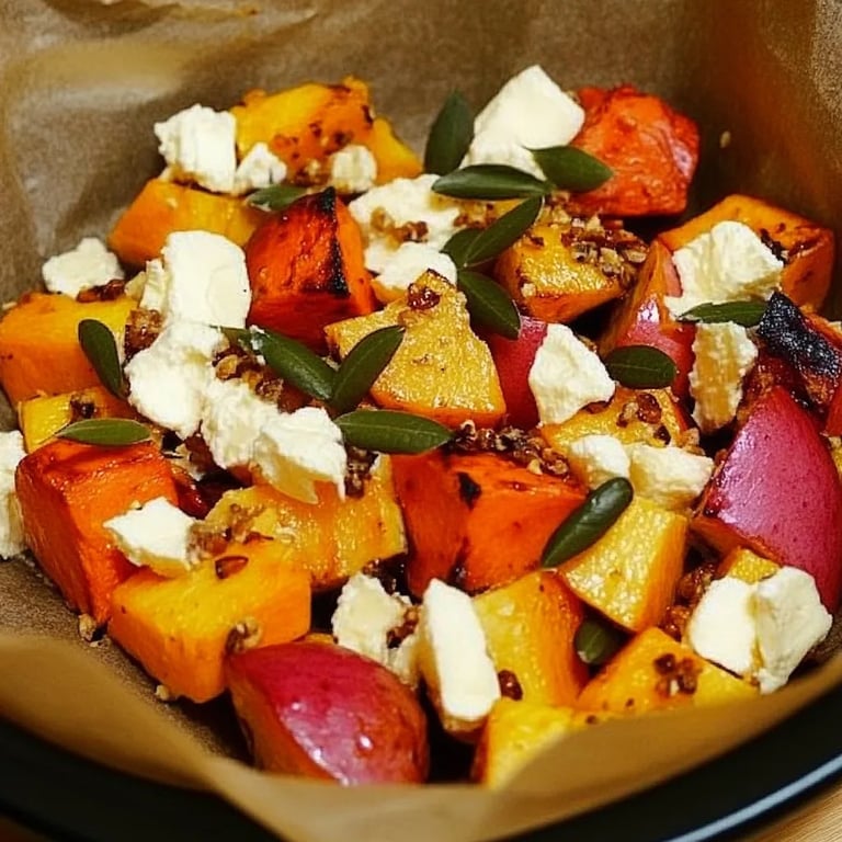 Gebackener Hokkaido mit Honig und Schafskäse: Ein Unglaublich Ultimatives Rezept