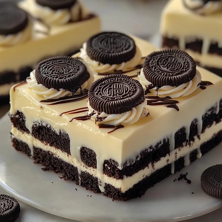 Oreo-Schokoladen-Käsekuchen