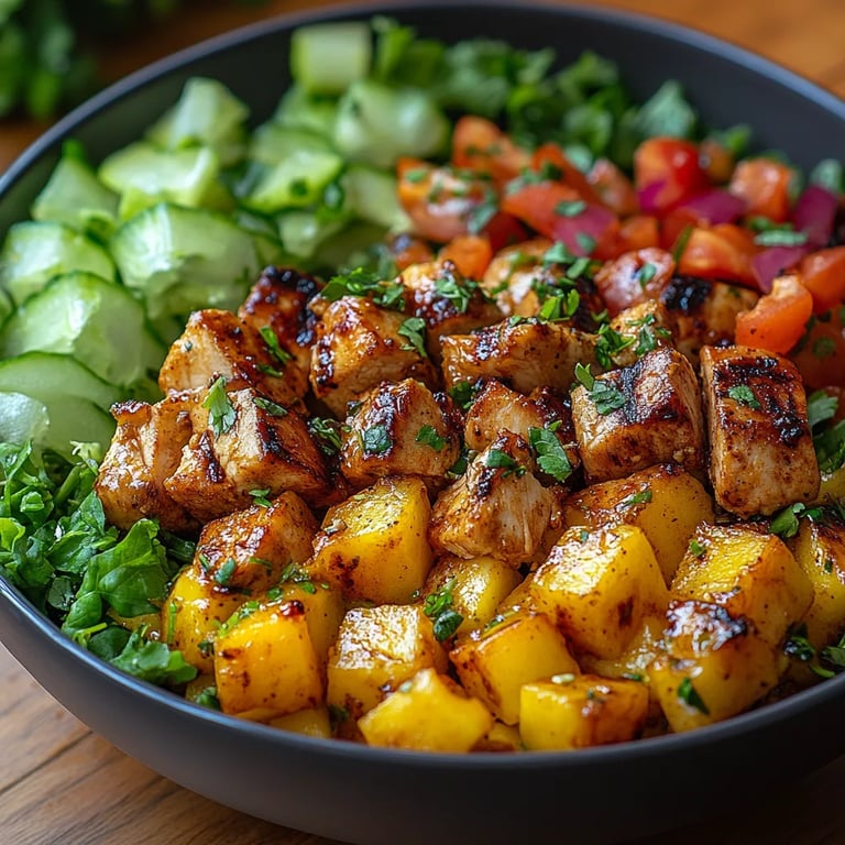 Ensalada Picada de Pollo BBQ Saludable: Una Increíble Receta Última