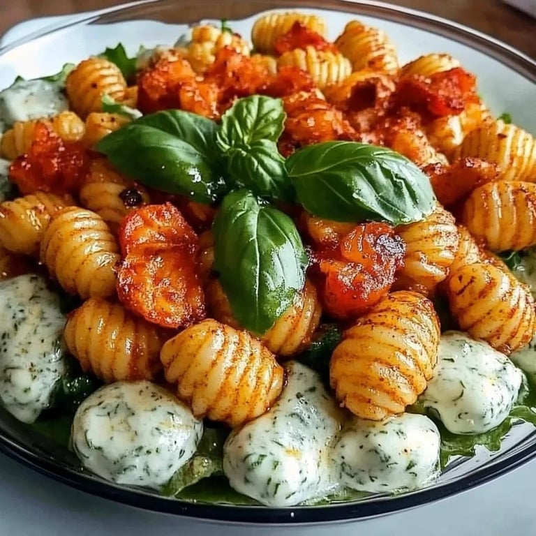 Gesunder Knuspriger Gnocchi-Salat