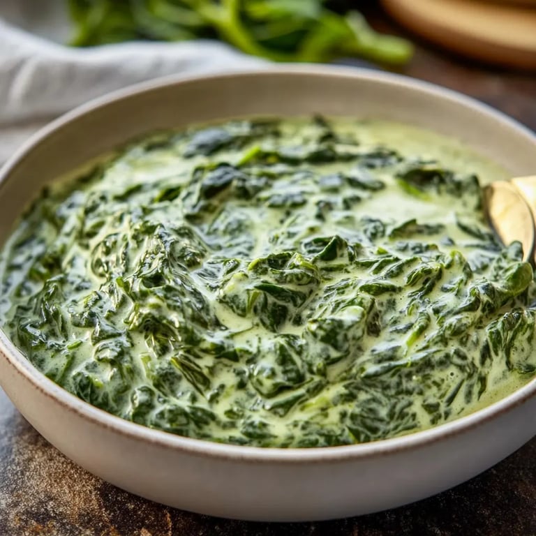 Creamed Spinach Recipe
