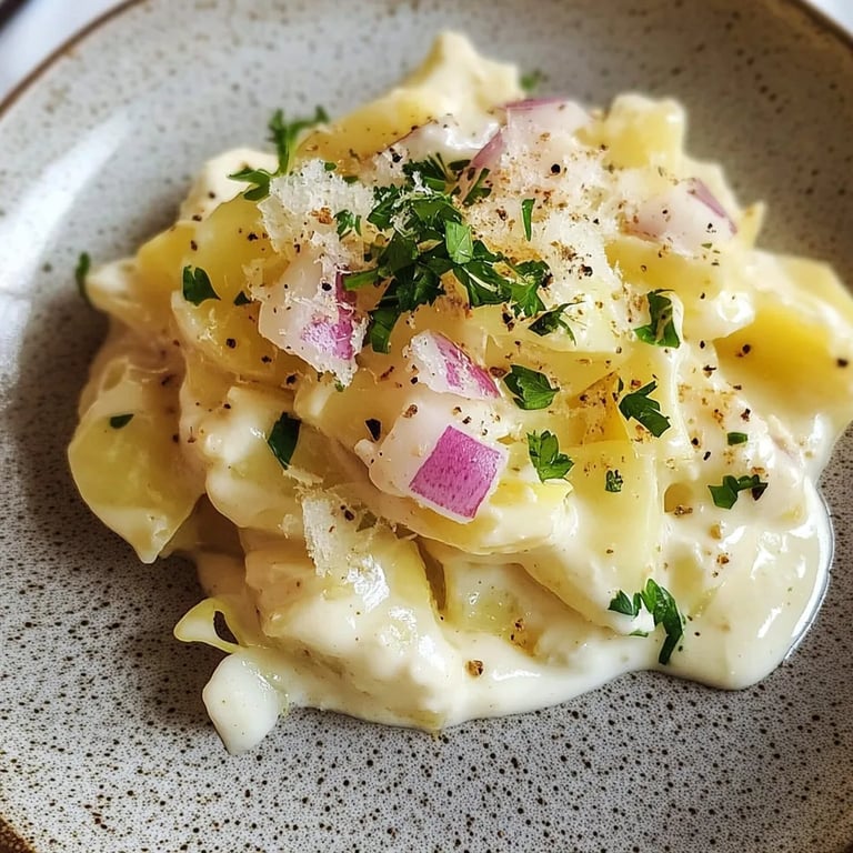 Kartoffelsalat mit Mayonnaise: Ein Unglaublich Einfaches Ultimatives Rezept