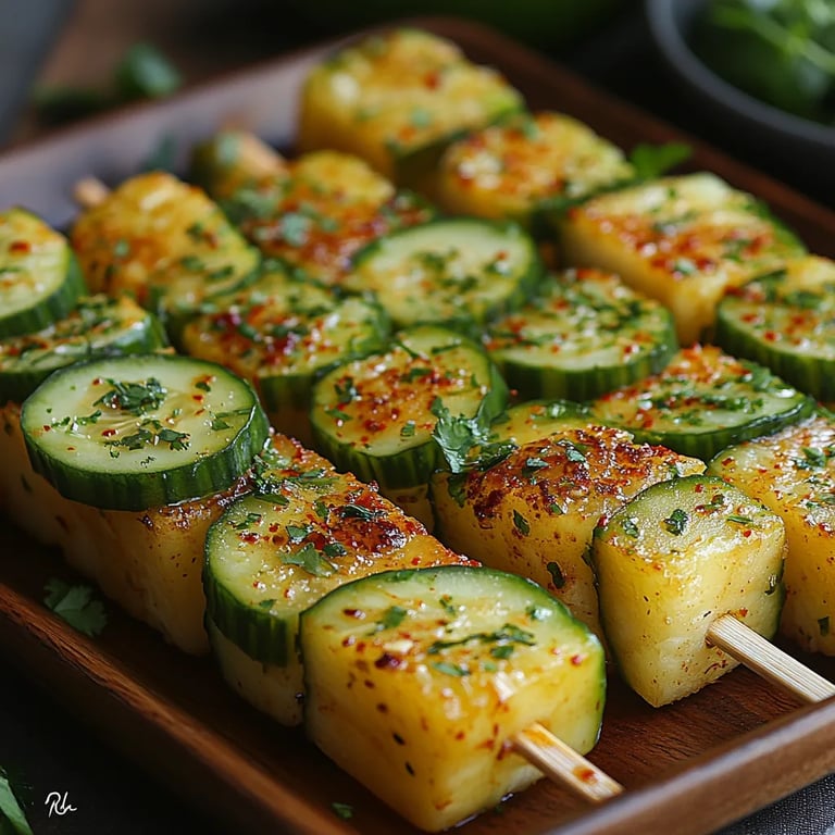 Refreshing Chili-Lime Pineapple Cucumber Sticks: An Amazing Ultimate Recipe