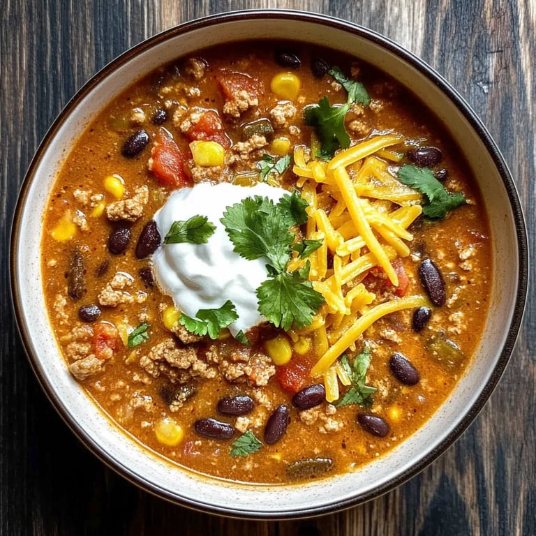 Creamy Taco Soup Recipe