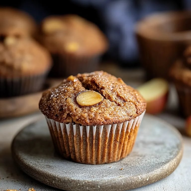 Cinnamon Applesauce Muffins