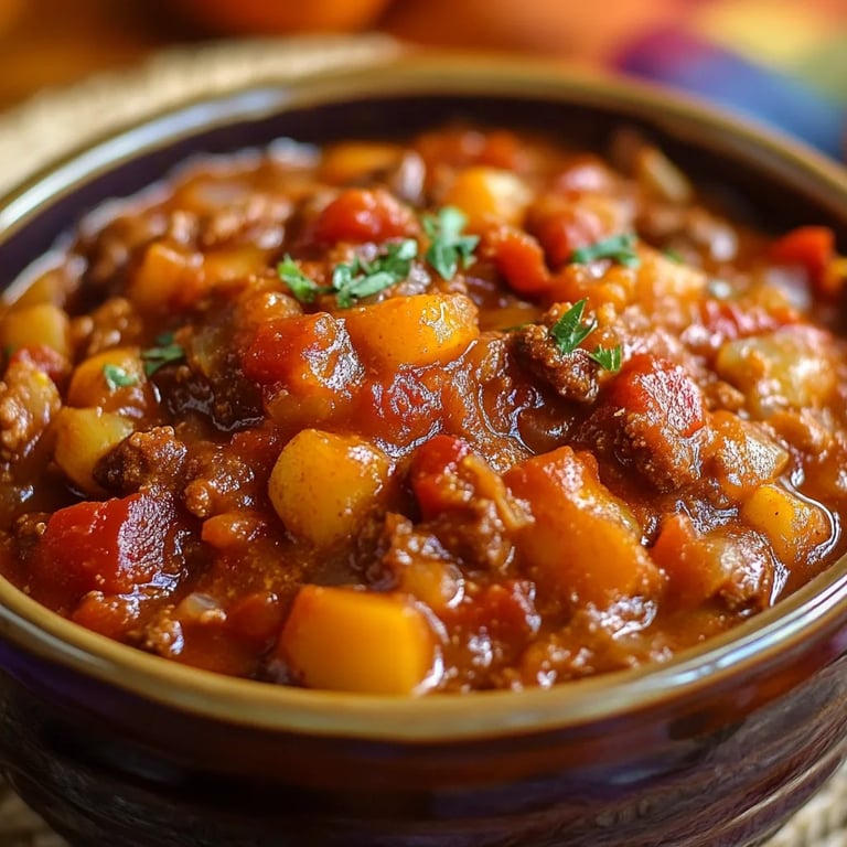 Spicy Pumpkin Chili
