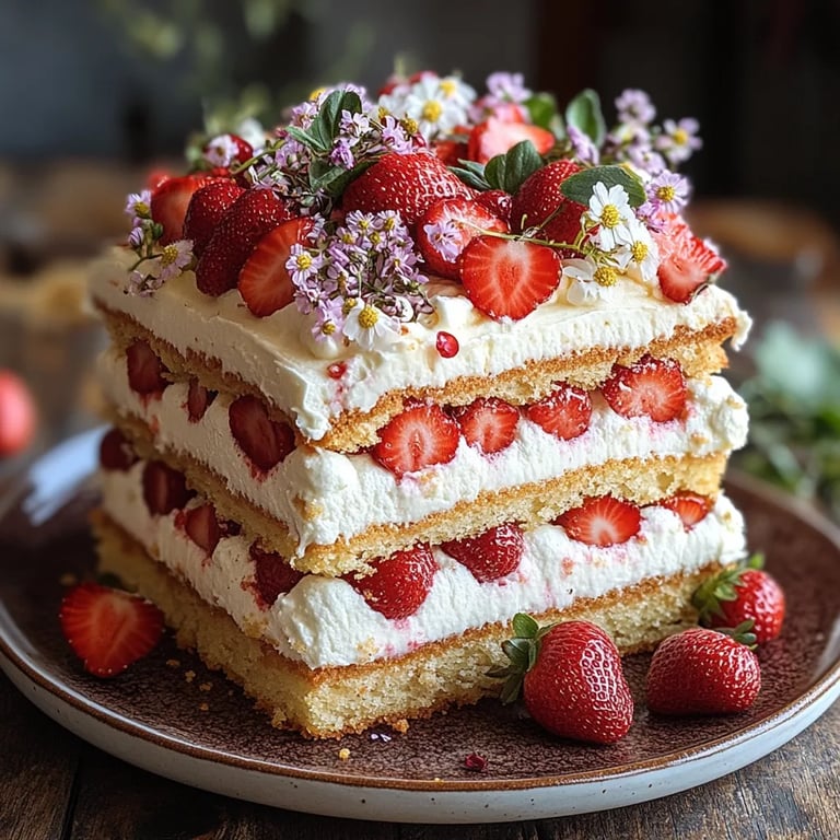Strawberry Chamomile Naked Cake: An Incredible Ultimate Recipe