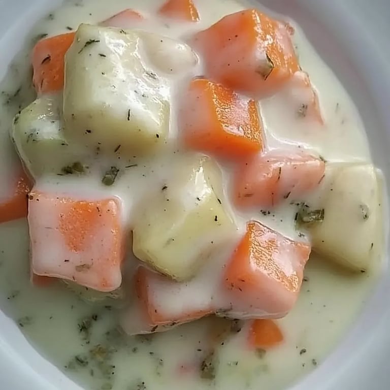 Möhren-Kohlrabi Rahmgemüse