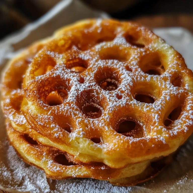 Schwedische Apfelwaffeln