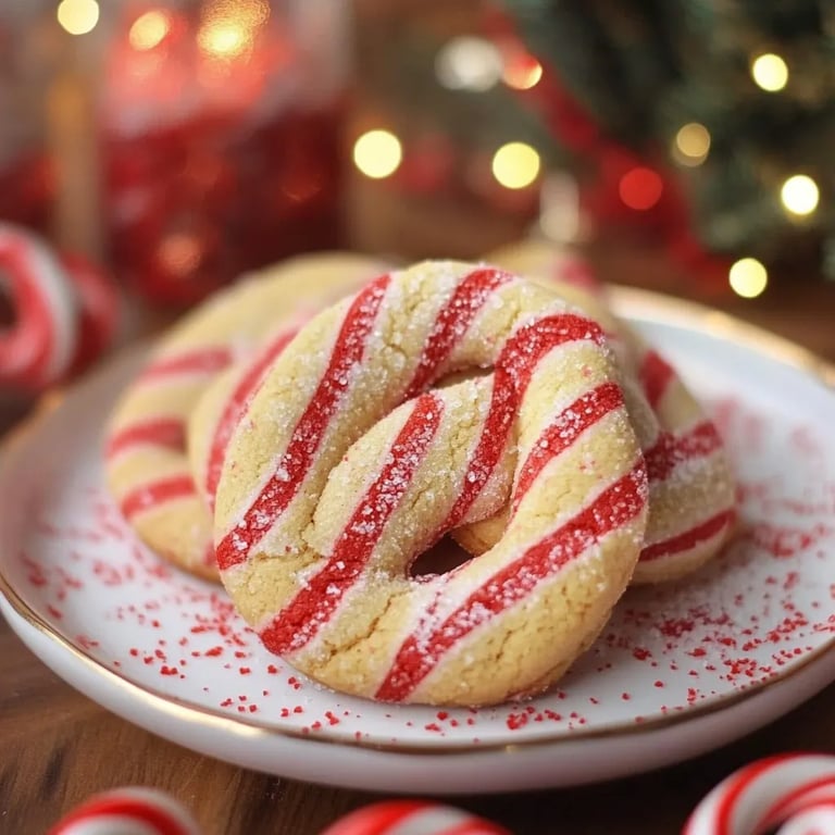 Candy Cane Cookies