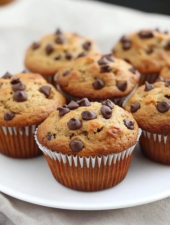 Banana Bread Muffins in 30 mins