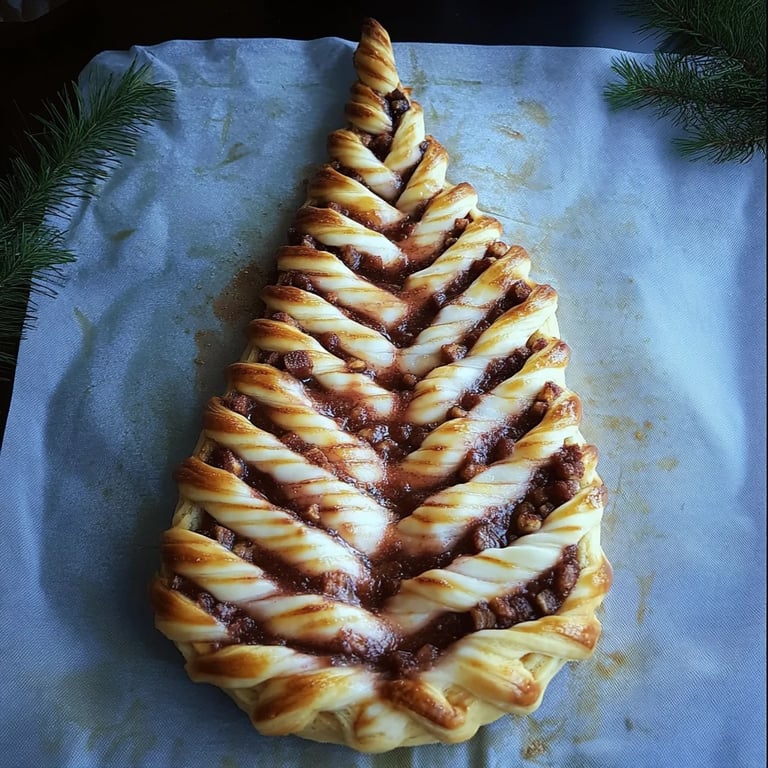 Nutella-Weihnachtsbaum