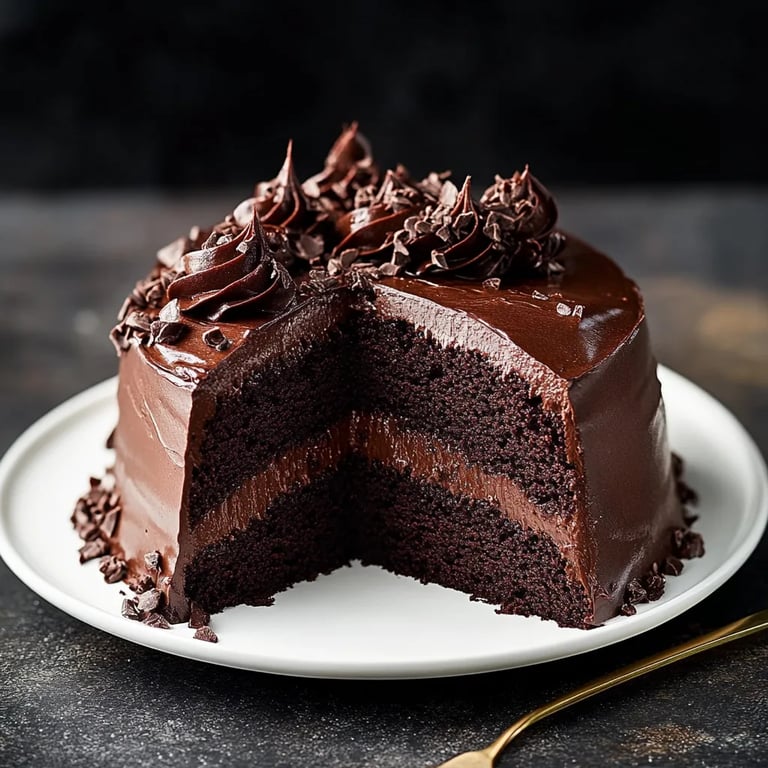 The Most Amazing Chocolate Cake