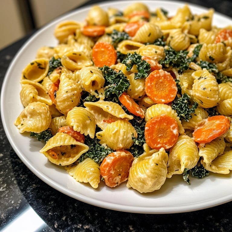 Schnelle-und-Einfache One-Pot-Pasta mit Wintergemüse